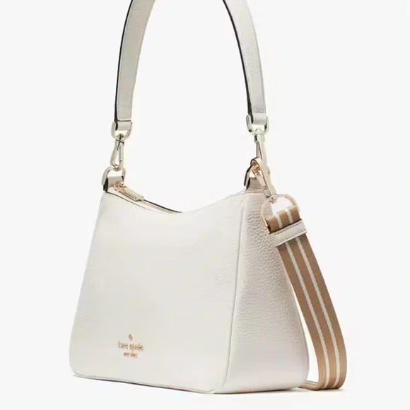 Kate Spade Rosie Shoulder Bag With Tech Attachment AirPod 
Parchment 
NWT - Picture 2 of 16